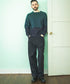 MR.OLIVE/7G MOHAIR KNIT / MULTI BORDER SWEATER ミスターオリーブ/モヘアニット / マルチボーダーセーター